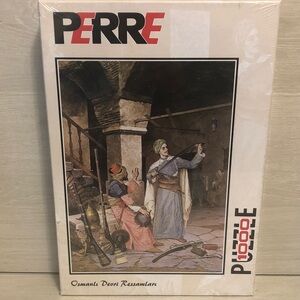 Perre 1000 piece Puzzle Weapon Seller by Osman Hamdi Bey NIB Great Gift